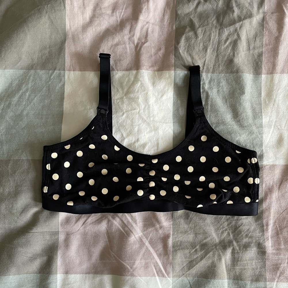 Polka dot unbranded nursing bra